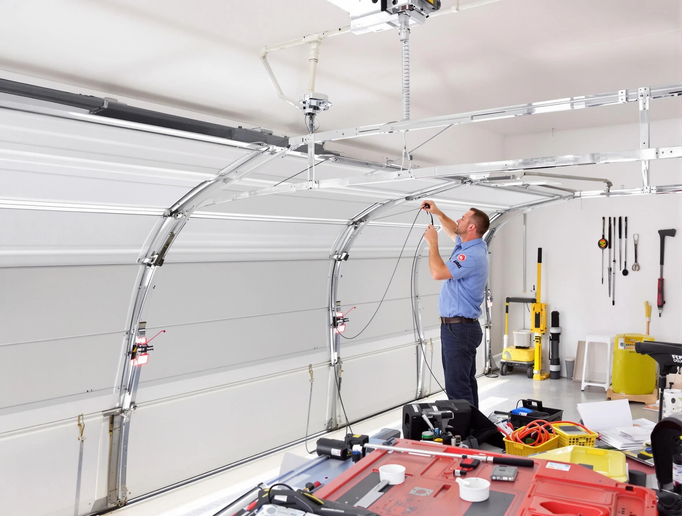 Garage door cable repair service by Monessen Garage Door Repair in Monessen