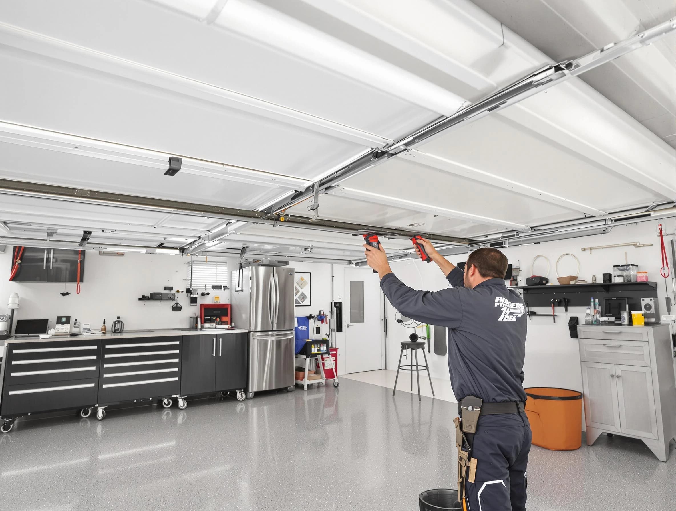 Overhead garage door repair service by Monessen Garage Door Repair in Monessen