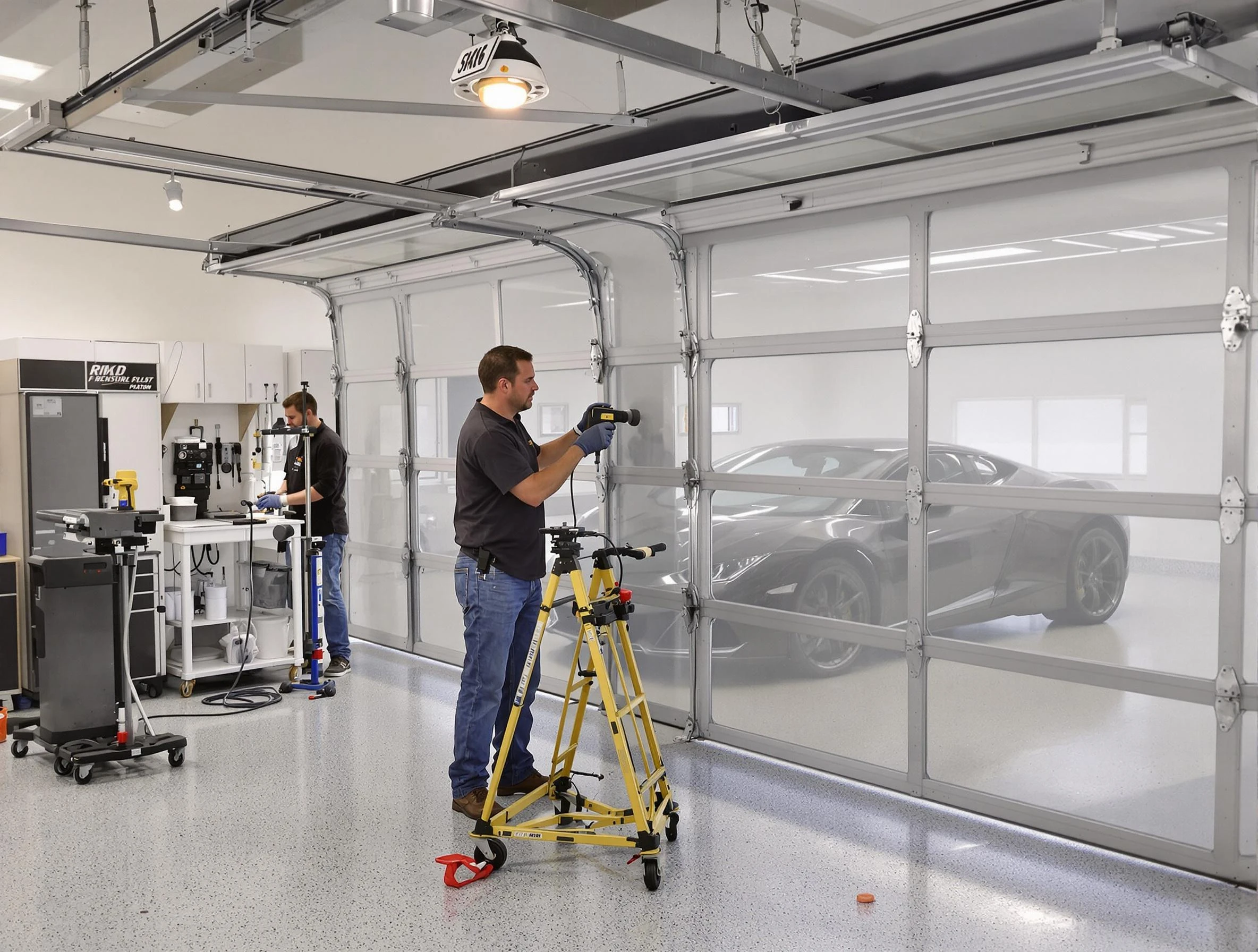 Garage Door Dents Repair in Monessen