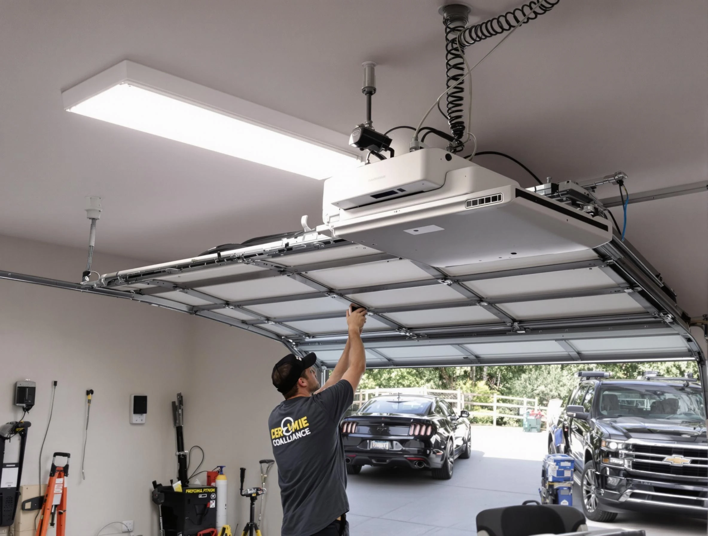 Garage Door Opener Installation in Monessen