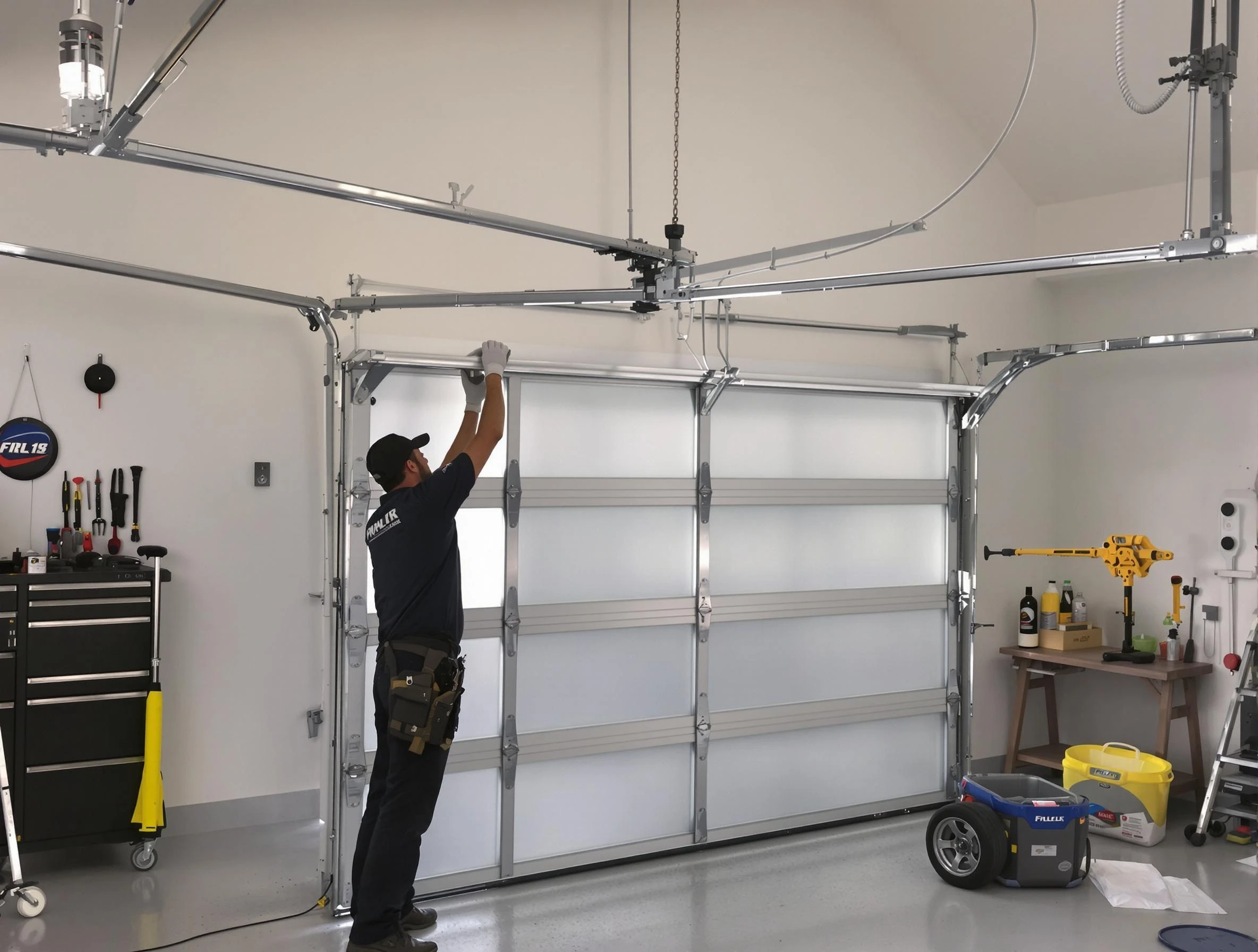 Monessen Garage Door Repair certified team performing precision garage door installation in Monessen